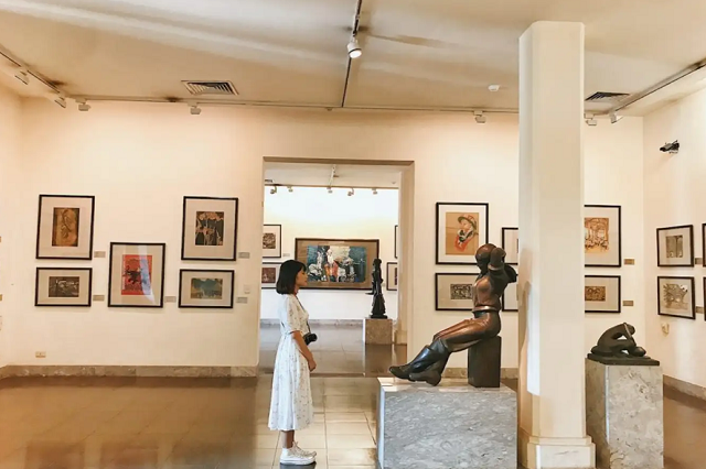 Bảo tàng Mỹ thuật Việt Nam là nơi có nhiều tác phẩm nghệ thuật độc đáo, ấn tượng