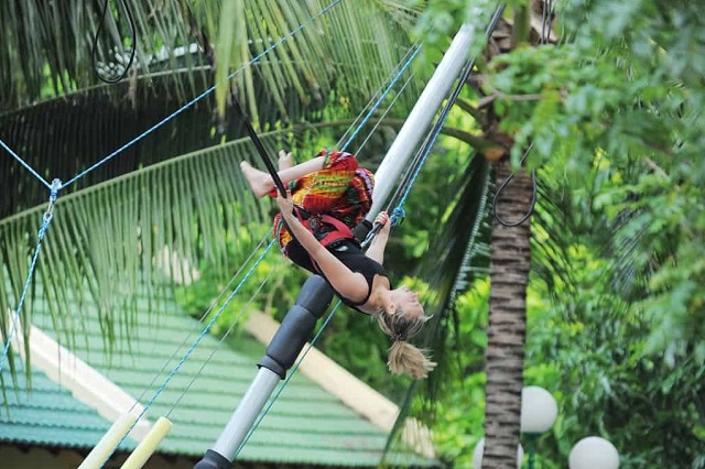 Công viên trò chơi là nơi bạn có thể thỏa sức hò hét với những trải nghiệm đầy thú vị