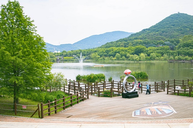 Công viên Grand Incheon là địa điểm lý tưởng để bạn thư giãn