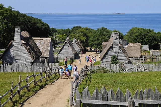 Đồn điền Plimoth là một trong những điểm tham quan khó bỏ qua dành cho người yêu lịch sử